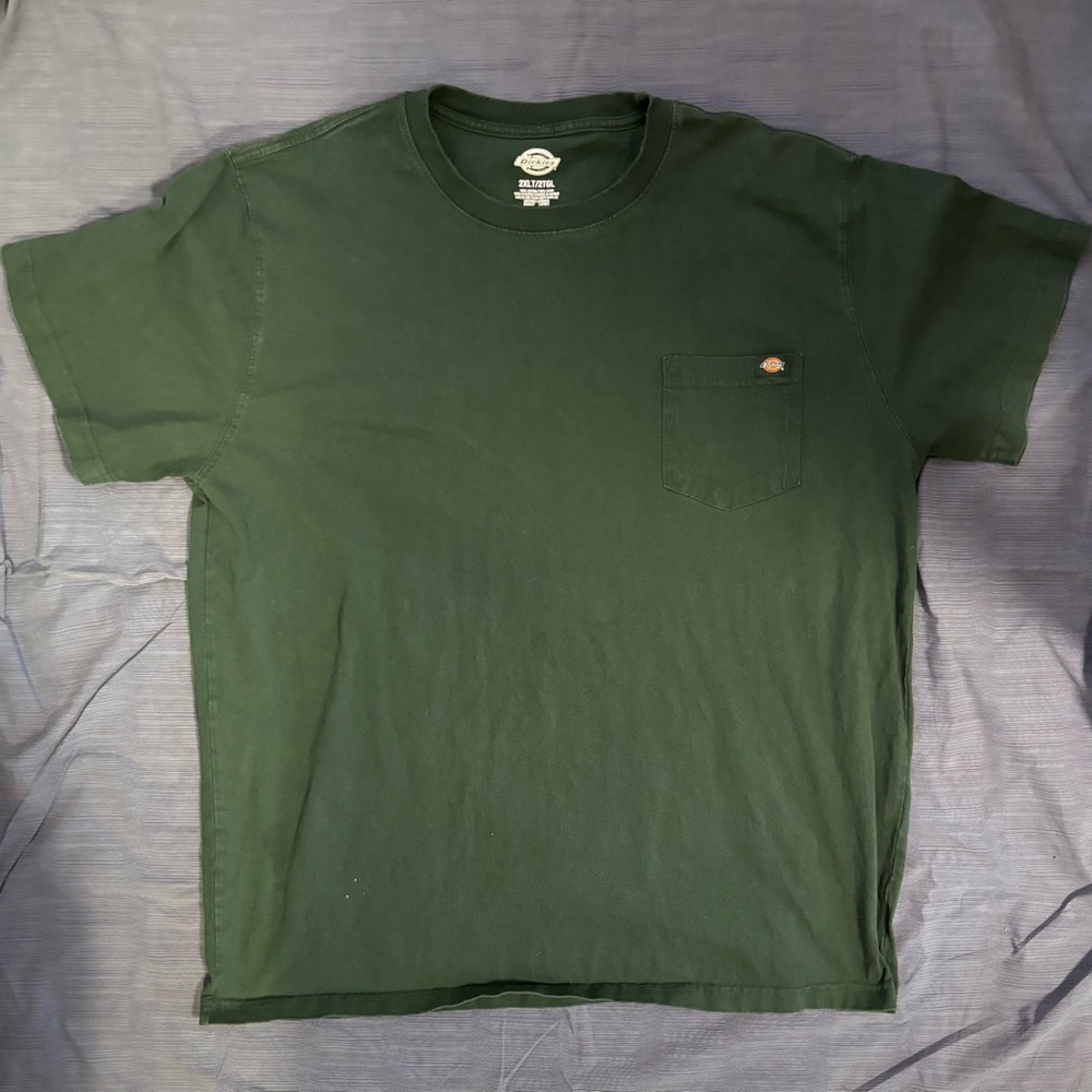Dickies Men's Forest Green Short Sleeve Tee
